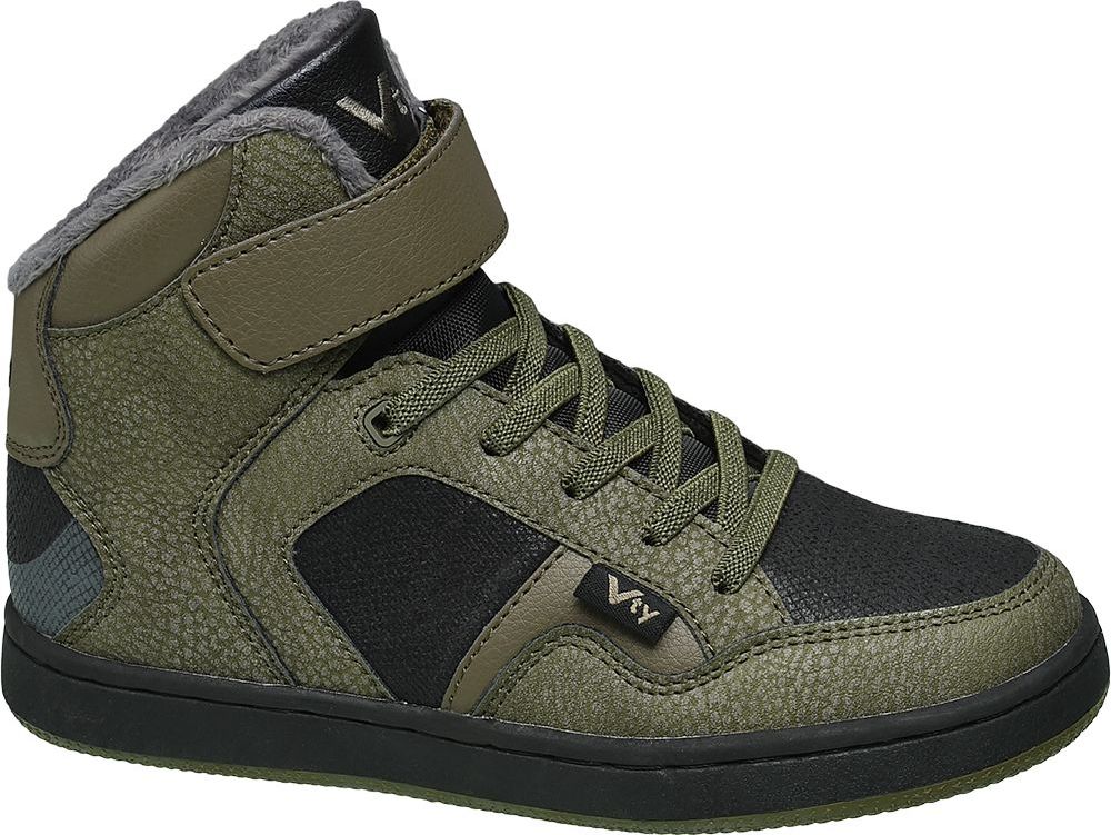 Deichmann - Vty Khaki kotníkové tenisky na suchý zip Vty 35 khaki - obrázek 1