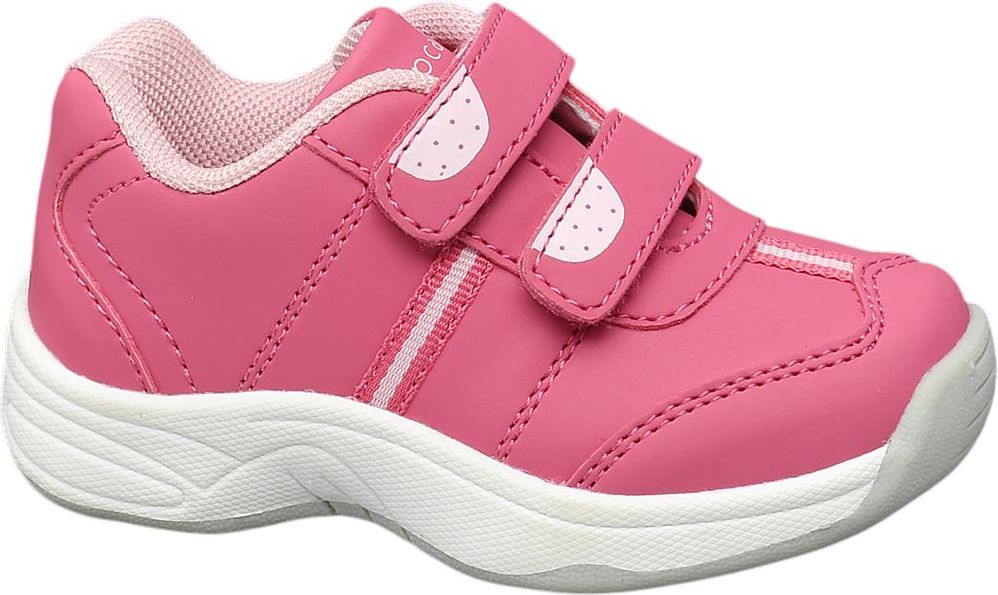 Deichmann - Cupcake Couture Růžové dětské tenisky na suchý zip Cupcake Couture 24 růžová - obrázek 1