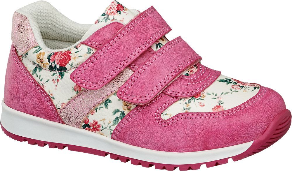 Deichmann - Cupcake Couture Růžové dětské tenisky na suchý zip Cupcake Couture 25 růžová - obrázek 1