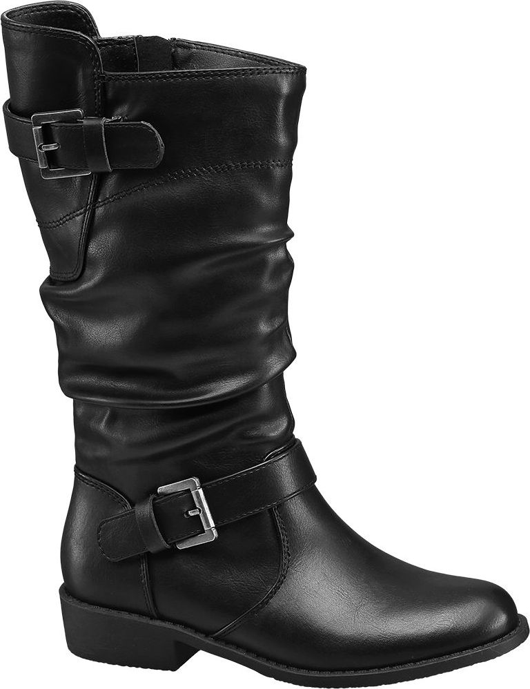 Deichmann - Graceland Černé dívčí kozačky Graceland 33 černá - obrázek 1