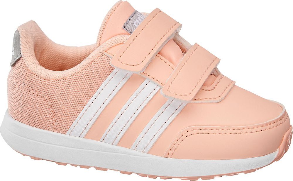 Deichmann - adidas Světle oranžové dětské tenisky na suchý zip Adidas Vs Switch 2 22 světle oranžová - obrázek 1