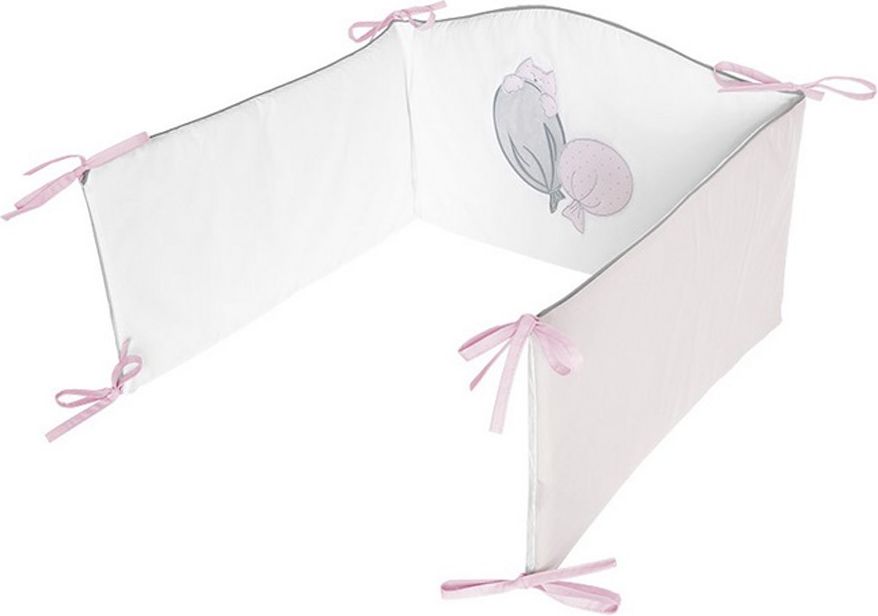 3-dílné ložní povlečení Belisima Ballons Varianta: 90/120 - růžová - obrázek 2