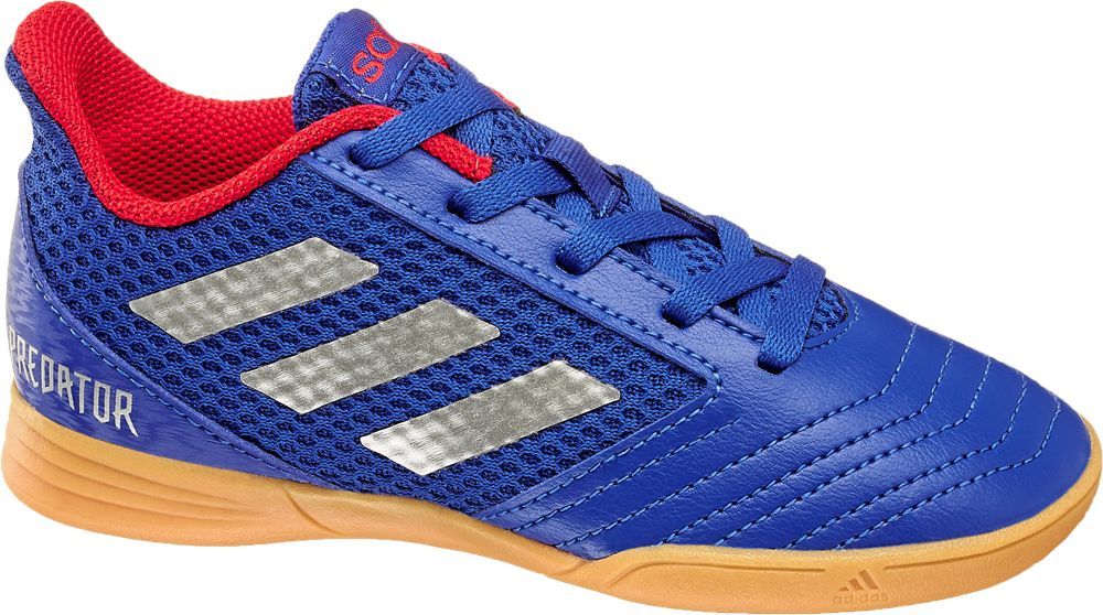 Deichmann - adidas Modré sálovky Adidas Predator 19.4 In Salsa J 37 1/3 modrá - obrázek 1