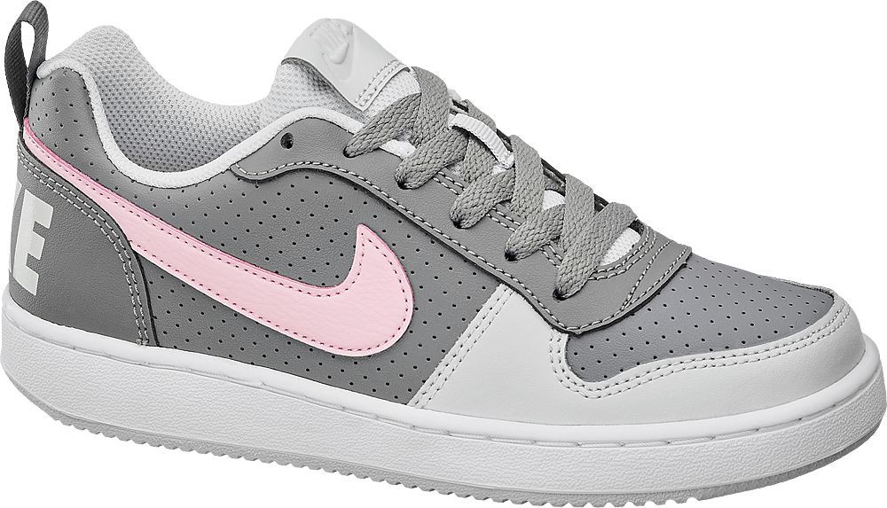 Deichmann - NIKE Šedé tenisky Nike Court Borough Low Ess 36.5 šedá - obrázek 1