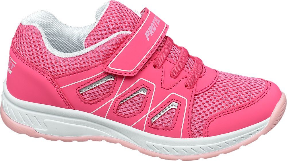 Deichmann - Graceland Růžové tenisky na suchý zip Graceland 33 růžová - obrázek 1
