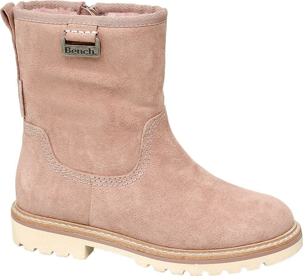 Deichmann - Bench Růžové dívčí kozačky Bench s TEX membránou 34 růžová - obrázek 1