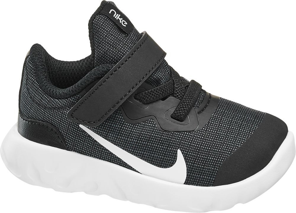 Deichmann - NIKE Černé dětské tenisky na suchý zip Nike Explore Strada 26 černá - obrázek 1