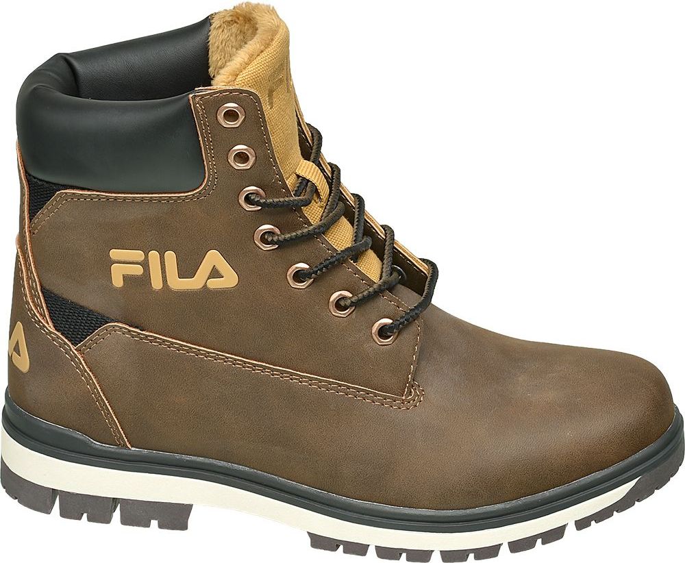 Deichmann - Fila Hnědá kotníková obuv Fila 38 hnědá - obrázek 1