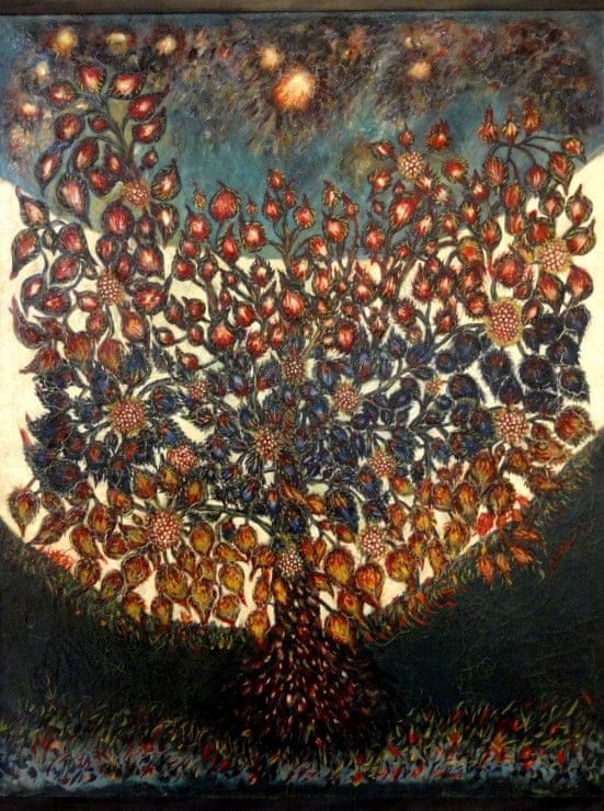 Grafika Puzzle 2000 dílků Séraphine de Senlis : L'Arbre de Vie, 1928 - obrázek 1
