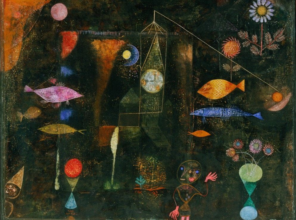 Grafika Puzzle 2000 dílků Paul Klee : Fish Magic, 1925 - obrázek 1