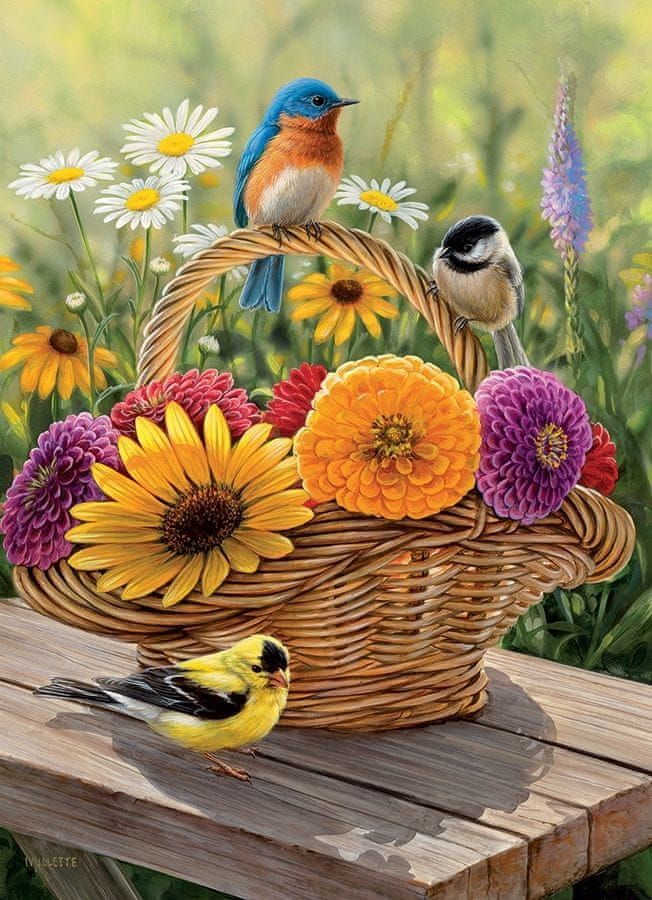 Cobble Hill Bluebird and Bouquet - obrázek 1