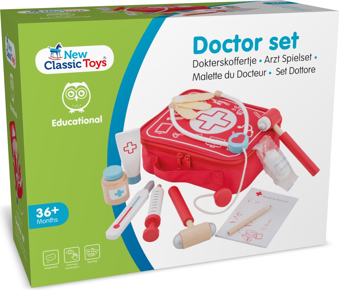 New Classic Toys Doktorský kufřík - obrázek 6