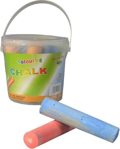 MaDe Křídy na chodník 15 ks v  kyblíku - obrázek 1