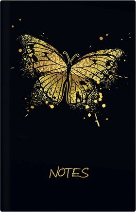 Notes linkovaný - A6 - lamino - Motýl - obrázek 3
