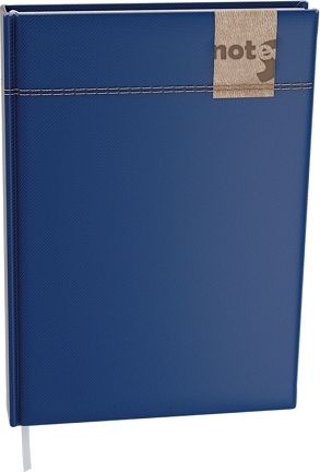 Notes linkovaný s kapsou A6 - denim - modrá - obrázek 1