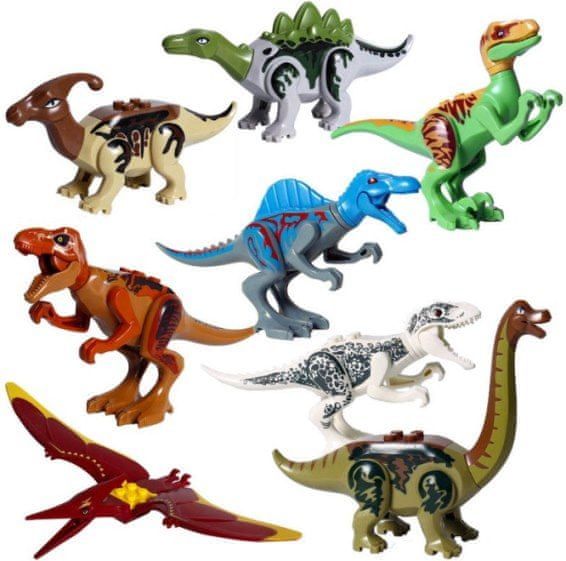 KOPF Figurky Jurský park dinosauři sada 8ks II 8cm - obrázek 1
