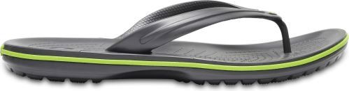 Crocs Pánské žabky Crocs CROCBAND FLIP šedá/zelená 42-43 - obrázek 1