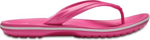 Crocs Dámské žabky Crocs CROCBAND FLIP růžová/bílá 37-38 - obrázek 1