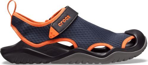Crocs Pánské boty Crocs SWIFTWATER Mesh tmavě modrá/oranžová 42-43 - obrázek 1