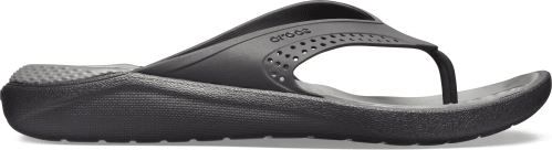Crocs Pánské žabky Crocs LiteRide Flip černá/tmavě šedá 39-40 - obrázek 1