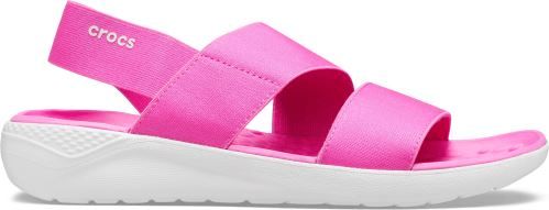 Crocs Dámské sandály Crocs LiteRide Stretch růžová/bílá 36-37 - obrázek 1