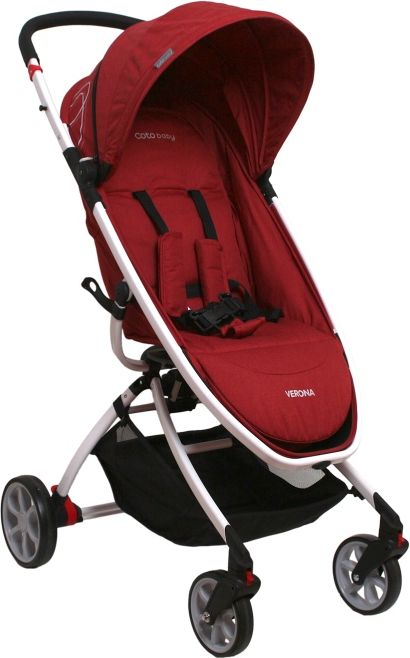 Coto Baby Verona Červeny imitace Len 2017 - obrázek 1