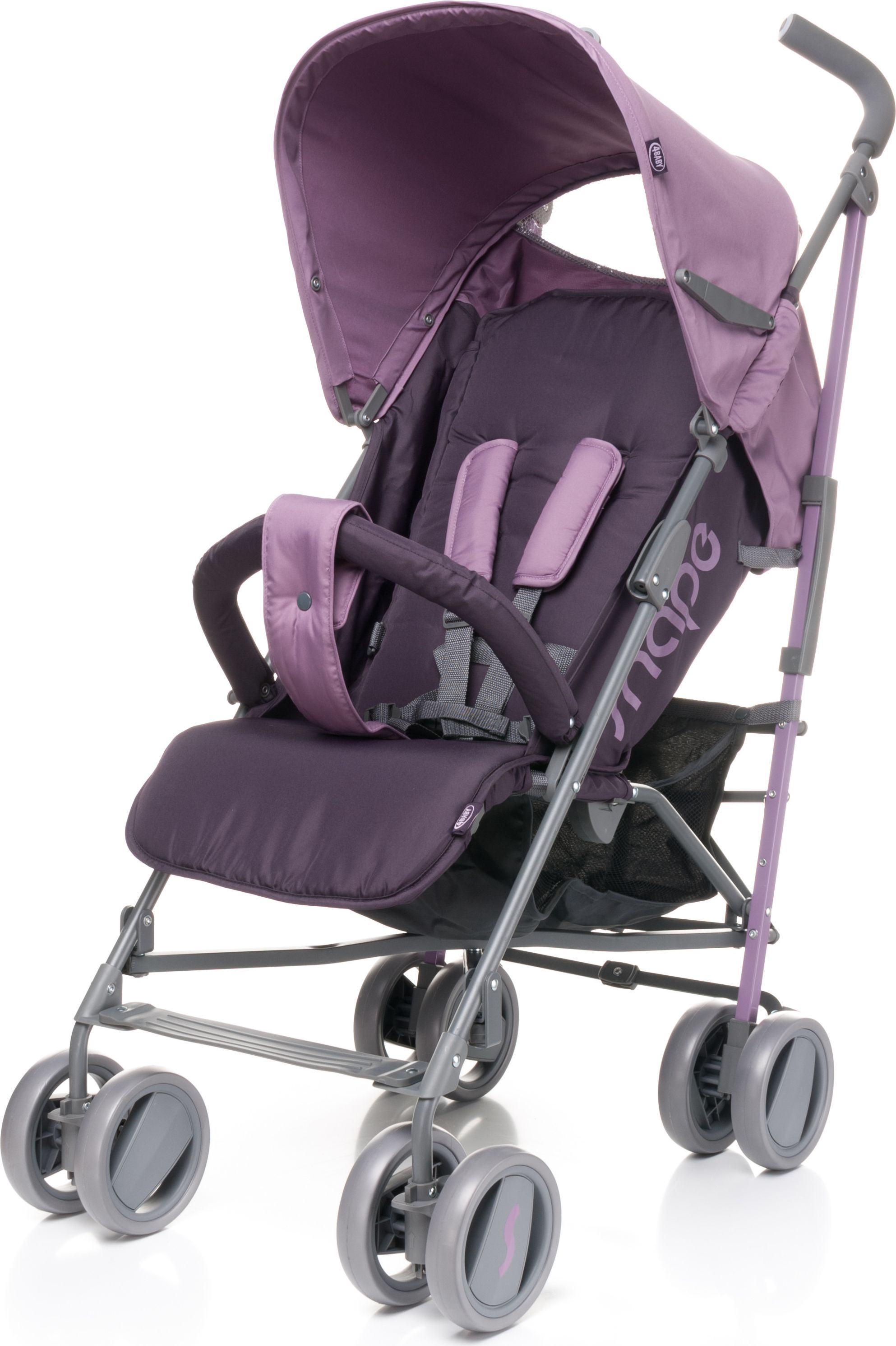 Kočárek 4Baby Shape 2019 Purple - obrázek 1