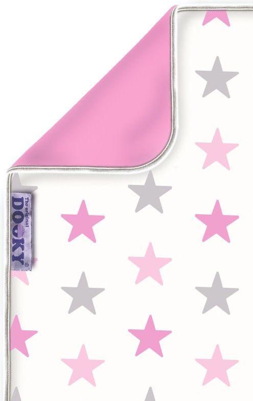 Dooky Blanket deka BABY PINK PINK STARS - obrázek 2