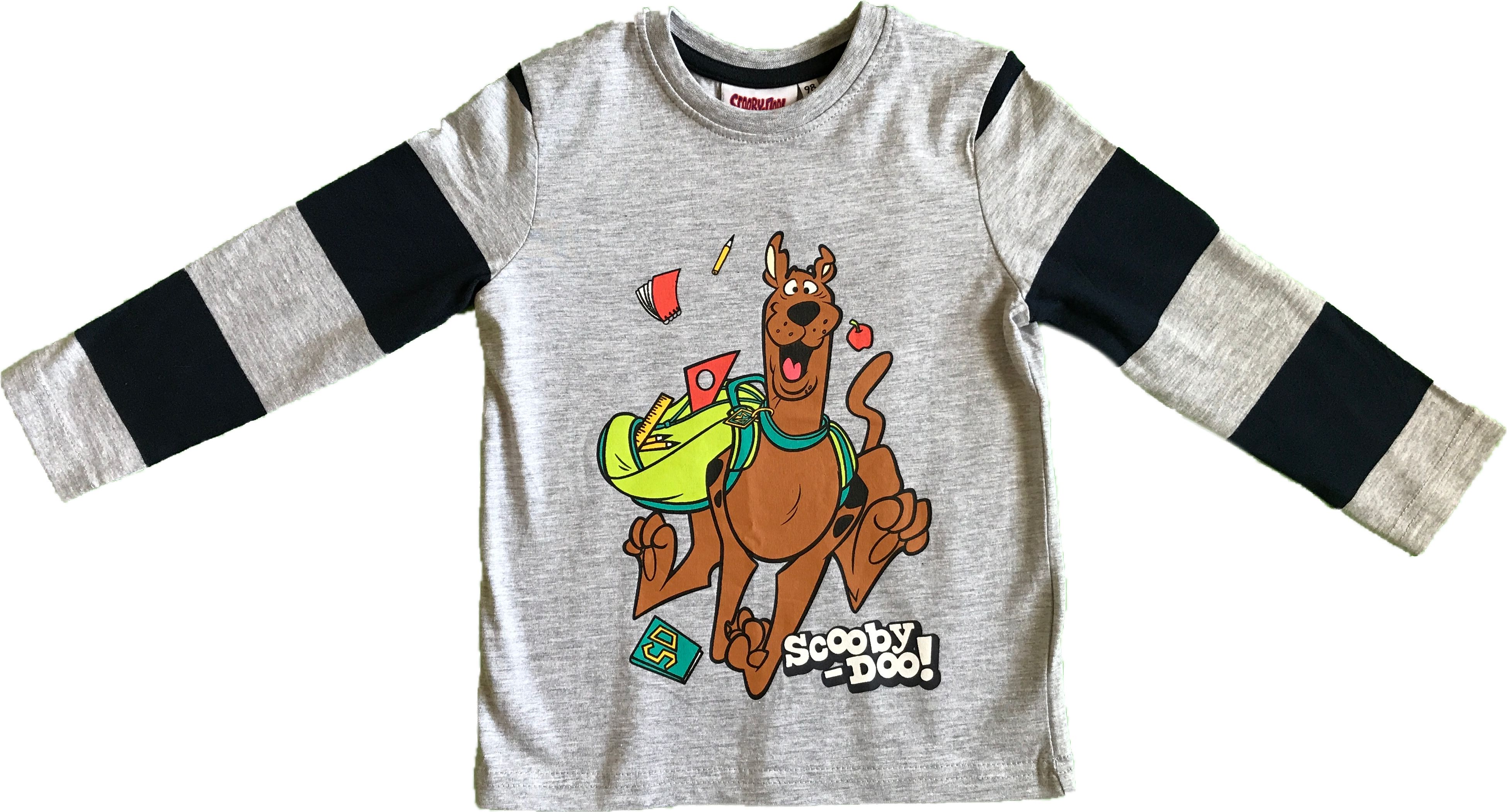 Tričko ScoobyDoo - šedé 98 - 3 roky - obrázek 1