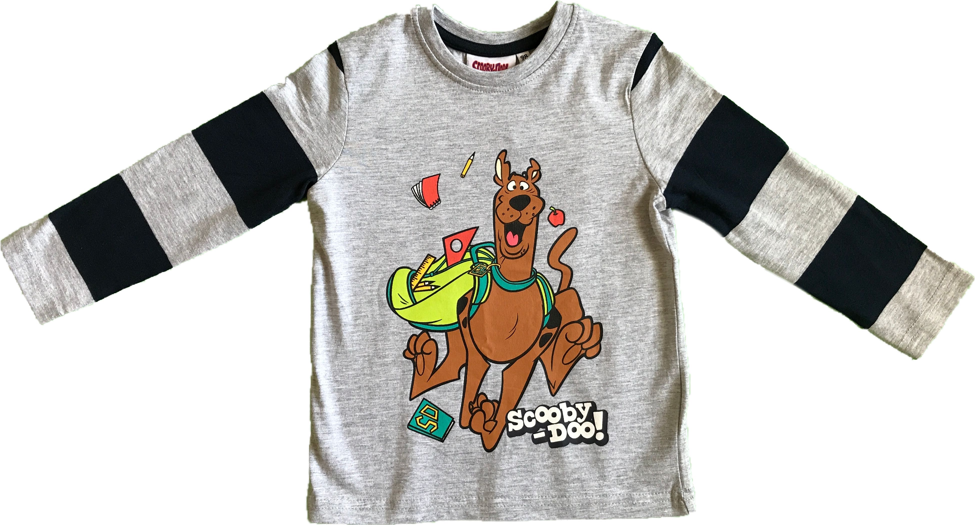 Tričko ScoobyDoo - šedé 98 - 3 roky - obrázek 1