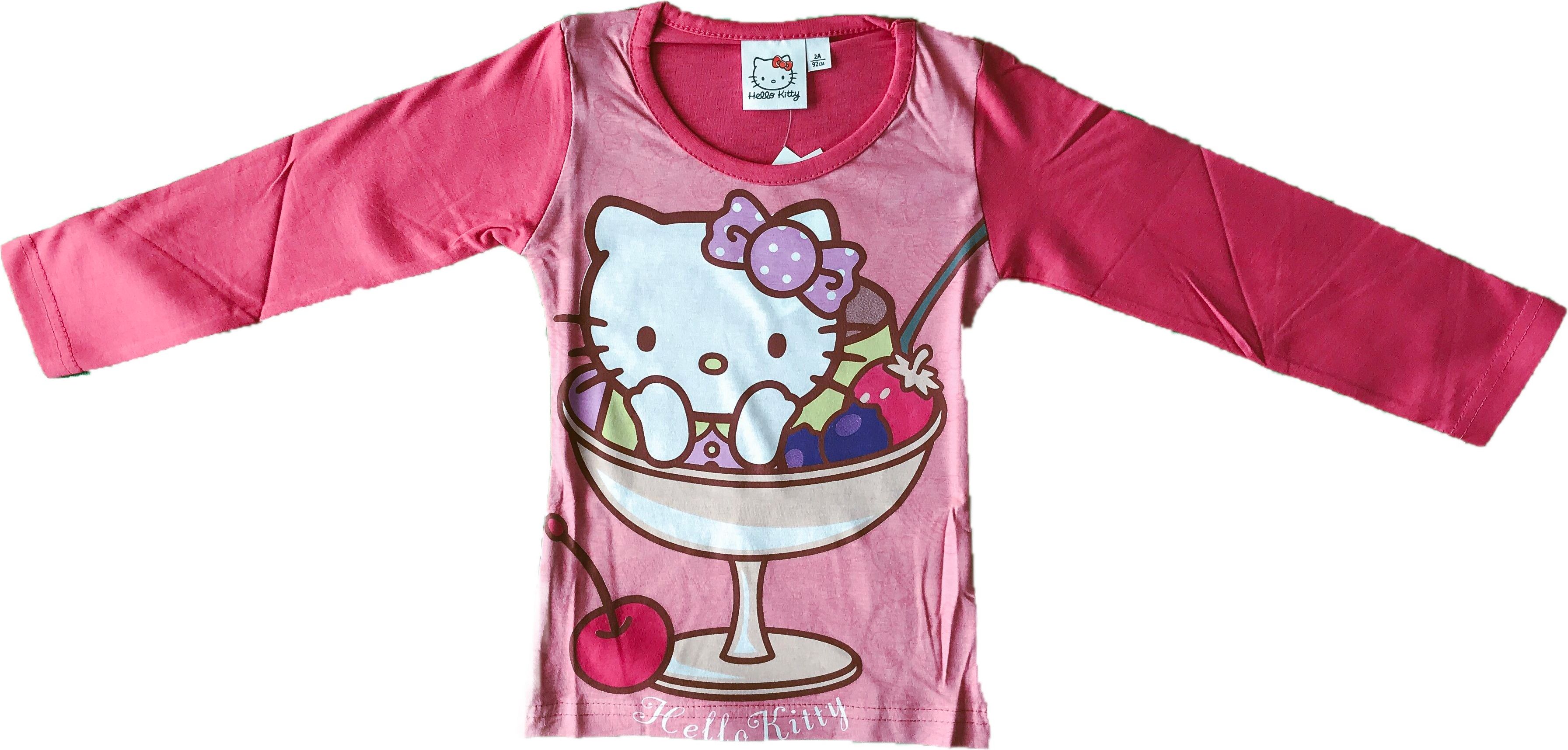 Tričko Hello Kitty 92 - 2 roky Světle růžová - obrázek 1
