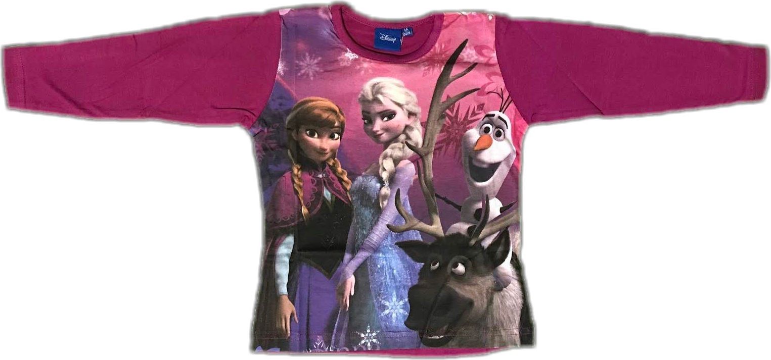 Triko s dlouhým rukávem Frozen - fialové 104 - 4 roky - obrázek 1