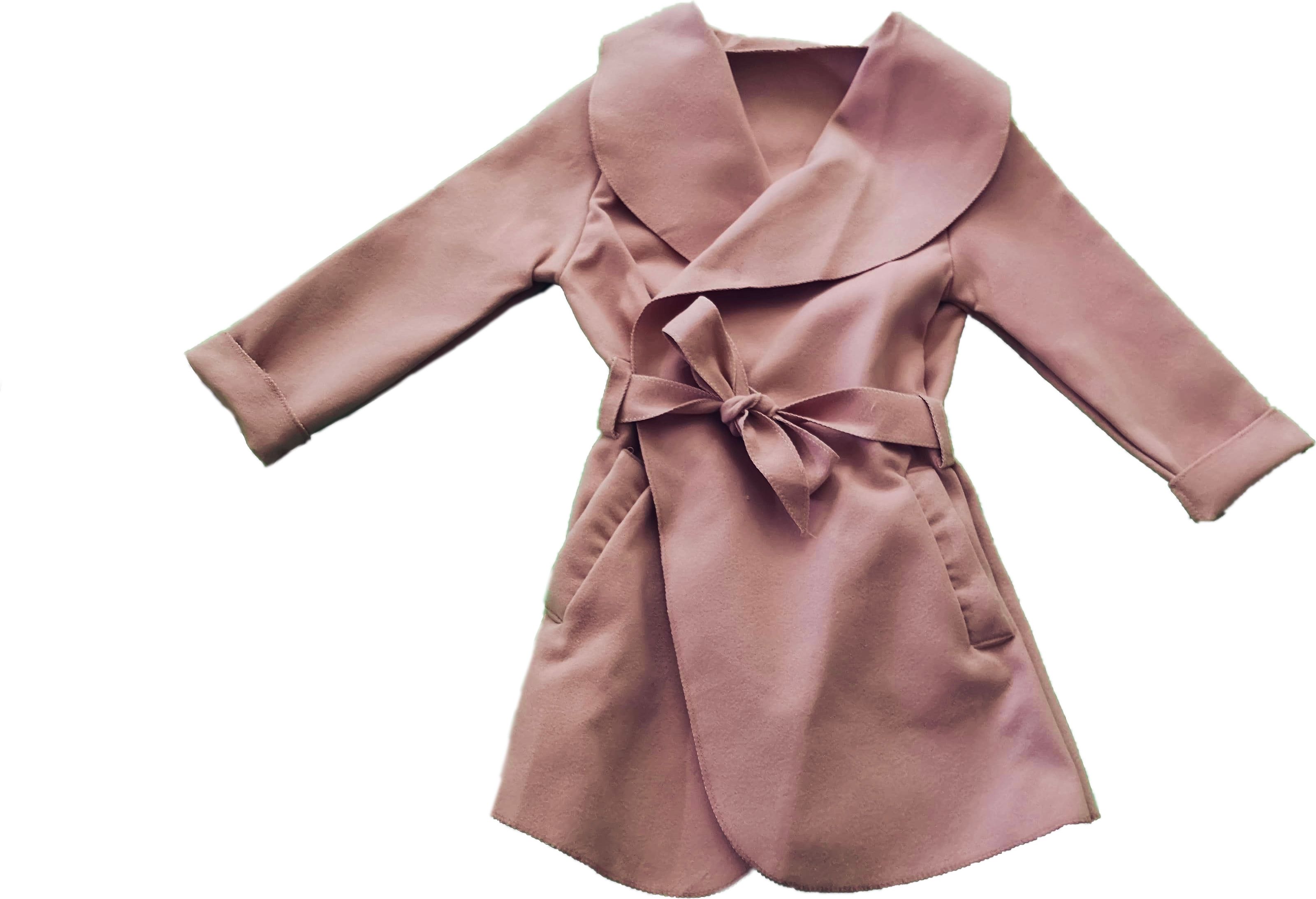 Kabát růžový - podzimní 116 - 6 let - obrázek 1