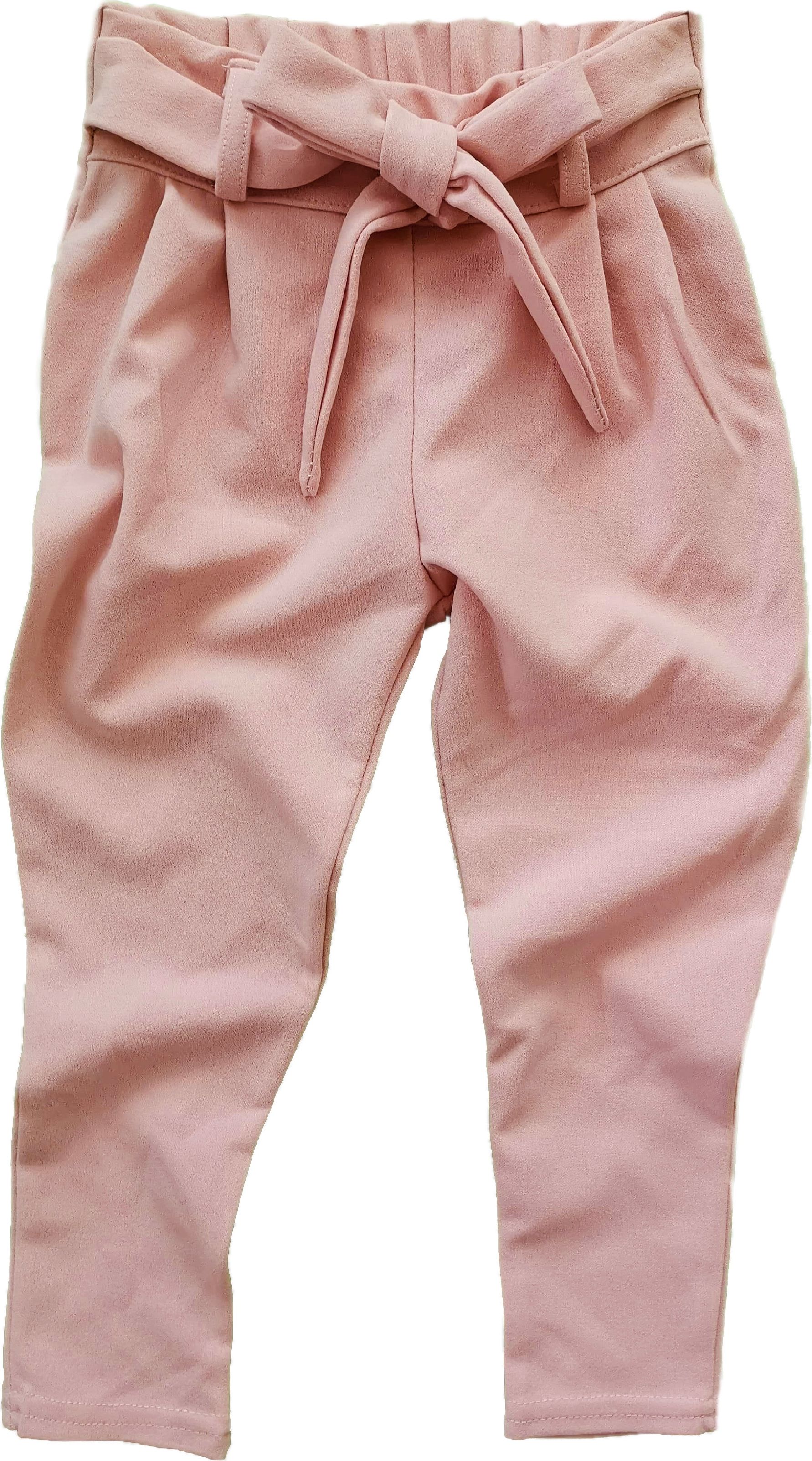 Společenské kalhoty růžové 104 - 4 roky - obrázek 1