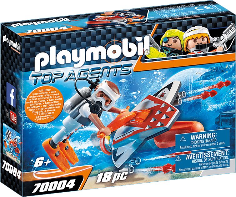Playmobil 70004 Spy Team Podvodní křídlo s motorem - obrázek 1
