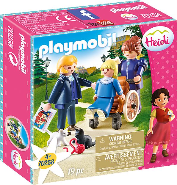 Playmobil 70258 Klára s otcem a slečna Rottenmeierová - obrázek 1