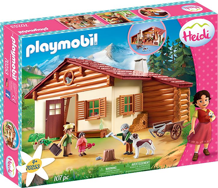 Playmobil 70253 Heidi a dědeček na salaši - obrázek 1