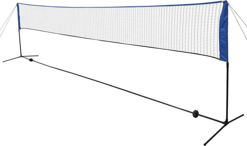 shumee Badmintonová síť s košíčky, 600x155 cm - obrázek 1
