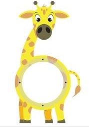 LOLA BABY ALBI Pokladnička - Žirafa - obrázek 1