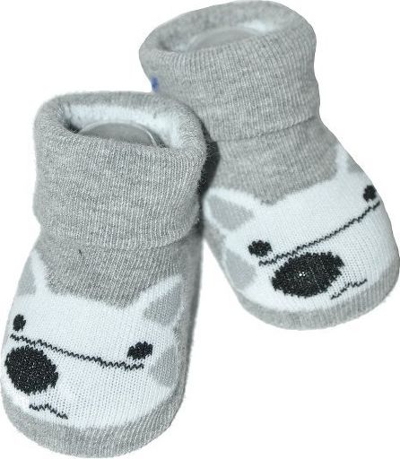 Kojenecké ponožky, 0 - 12 m, Risocks - Liška, šedé - obrázek 1
