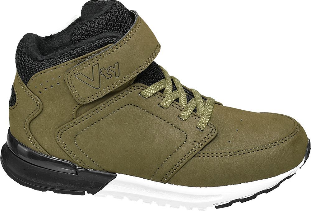 Deichmann - Vty Khaki kotníkové tenisky na suchý zip Vty 32 khaki - obrázek 1