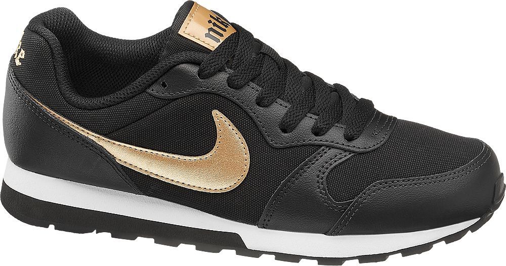 Deichmann - NIKE Černé tenisky Nike Md Runner 2 Gs 37.5 černá - obrázek 1