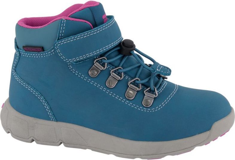Deichmann - Fila Modrá kotníková obuv na suchý zip Fila s TEX membránou 34 tyrkysová - obrázek 1