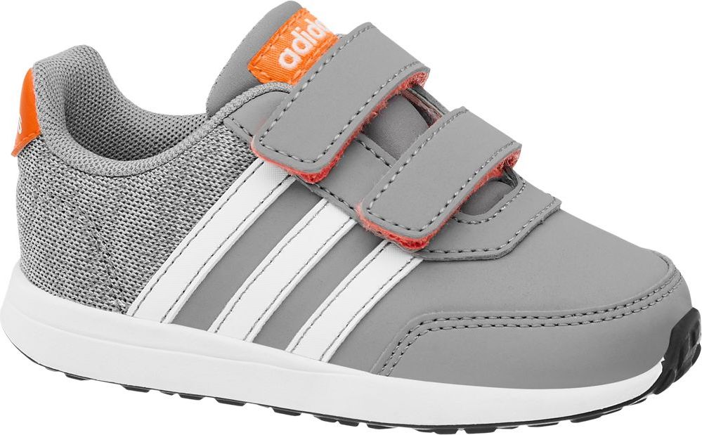 Deichmann - adidas Šedé dětské tenisky na suchý zip Adidas Vs Switch 2 Cmf Inf 26 šedá - obrázek 1
