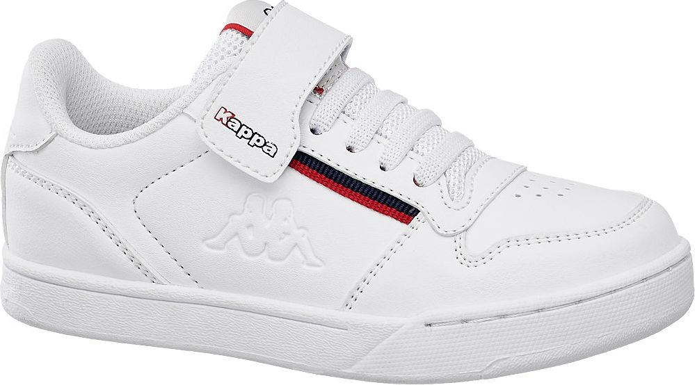 Deichmann - Kappa Bílé tenisky na suchý zip Kappa Marabu K 31 bílá - obrázek 1