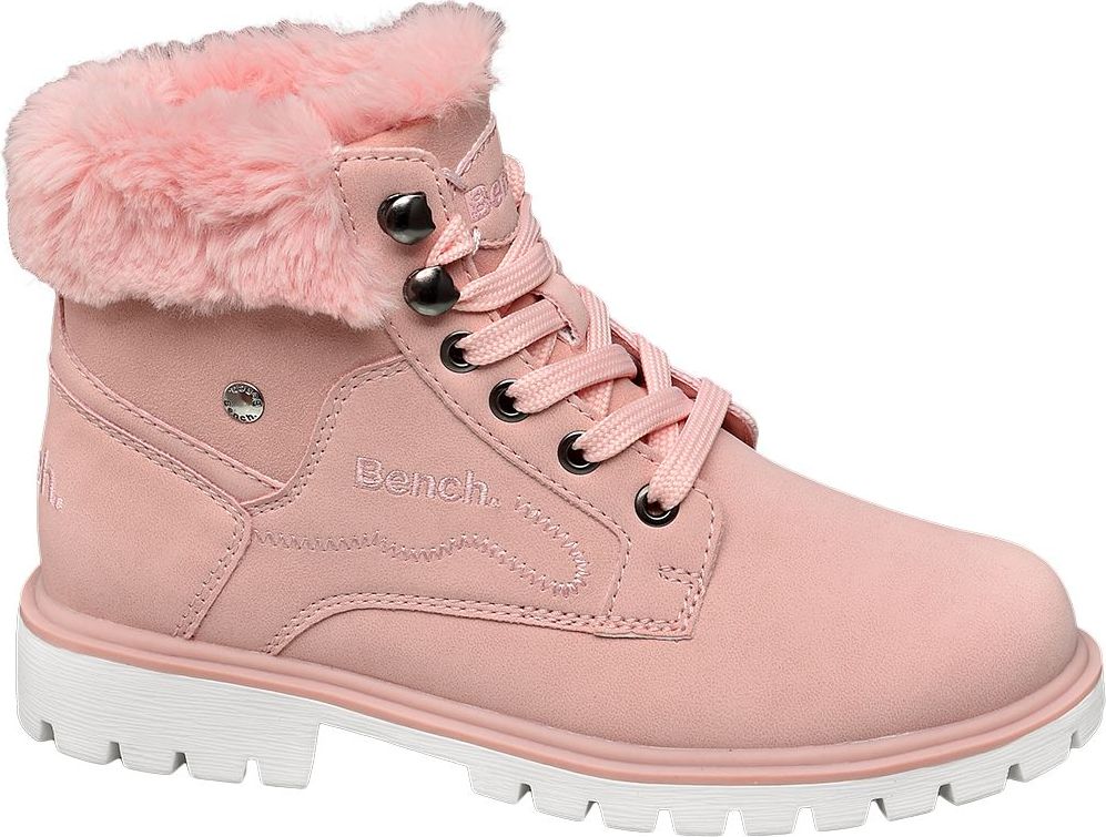 Deichmann - Bench Růžová kotníková obuv Bench 33 růžová - obrázek 1