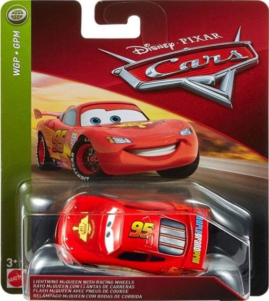 CARS 3 (Auta 3) - Lightning McQueen with Racing Wheels (Blesk) - obrázek 1