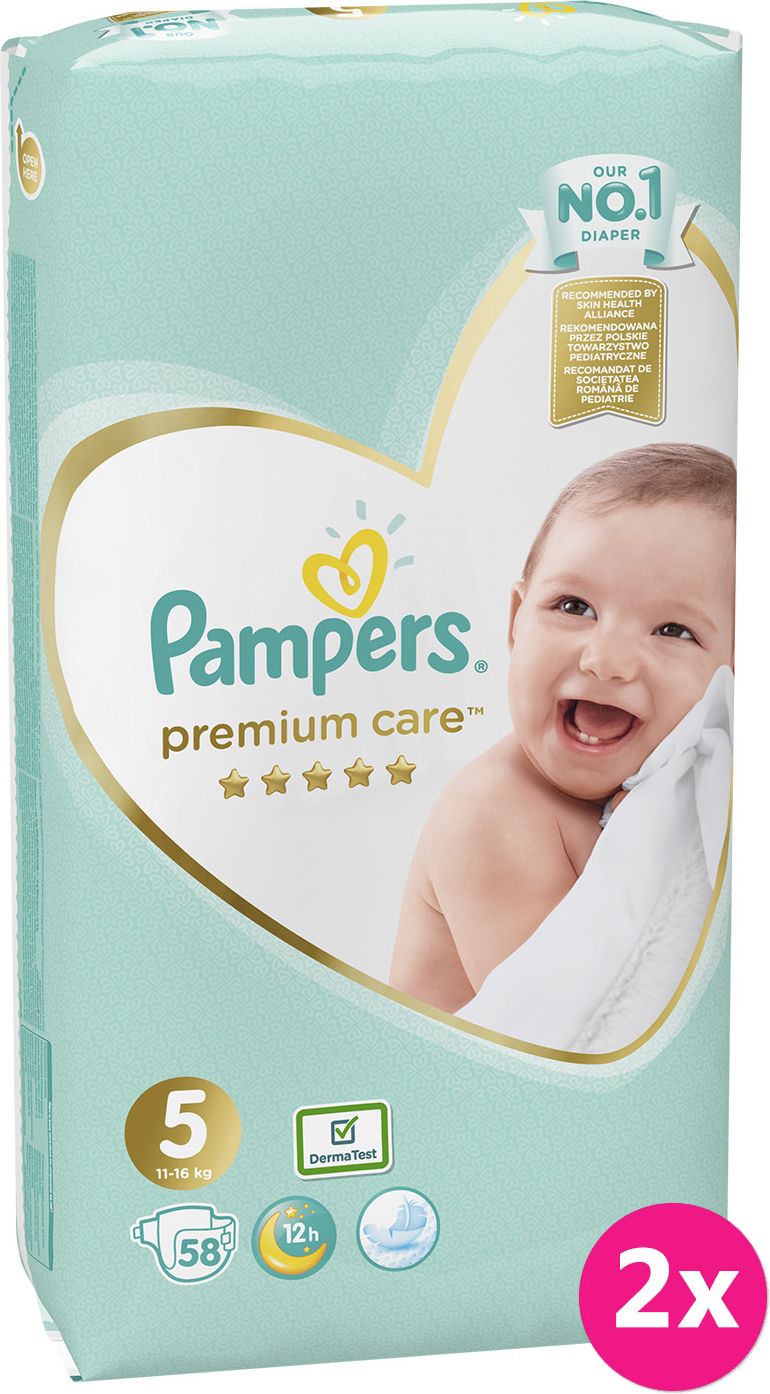 PAMPERS Premium Care 5 JUNIOR (11-16 kg) 116 ks Jumbo – jednorázové pleny - obrázek 1