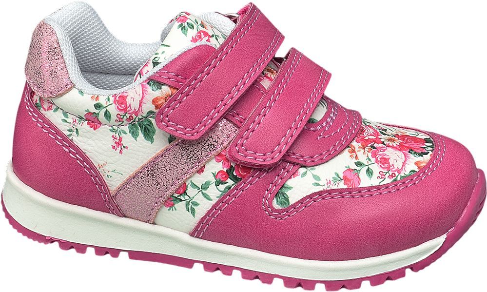 Deichmann - Cupcake Couture Růžové dětské tenisky na suchý zip Cupcake Couture 20 růžová - obrázek 1