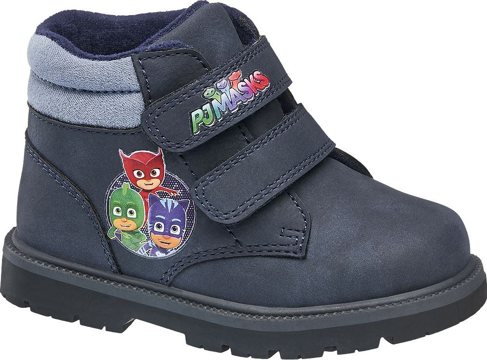 Deichmann - Pyžamasky Modrá dětská kotníková obuv na suchý zip Pyžamasky 23 modrá - obrázek 1